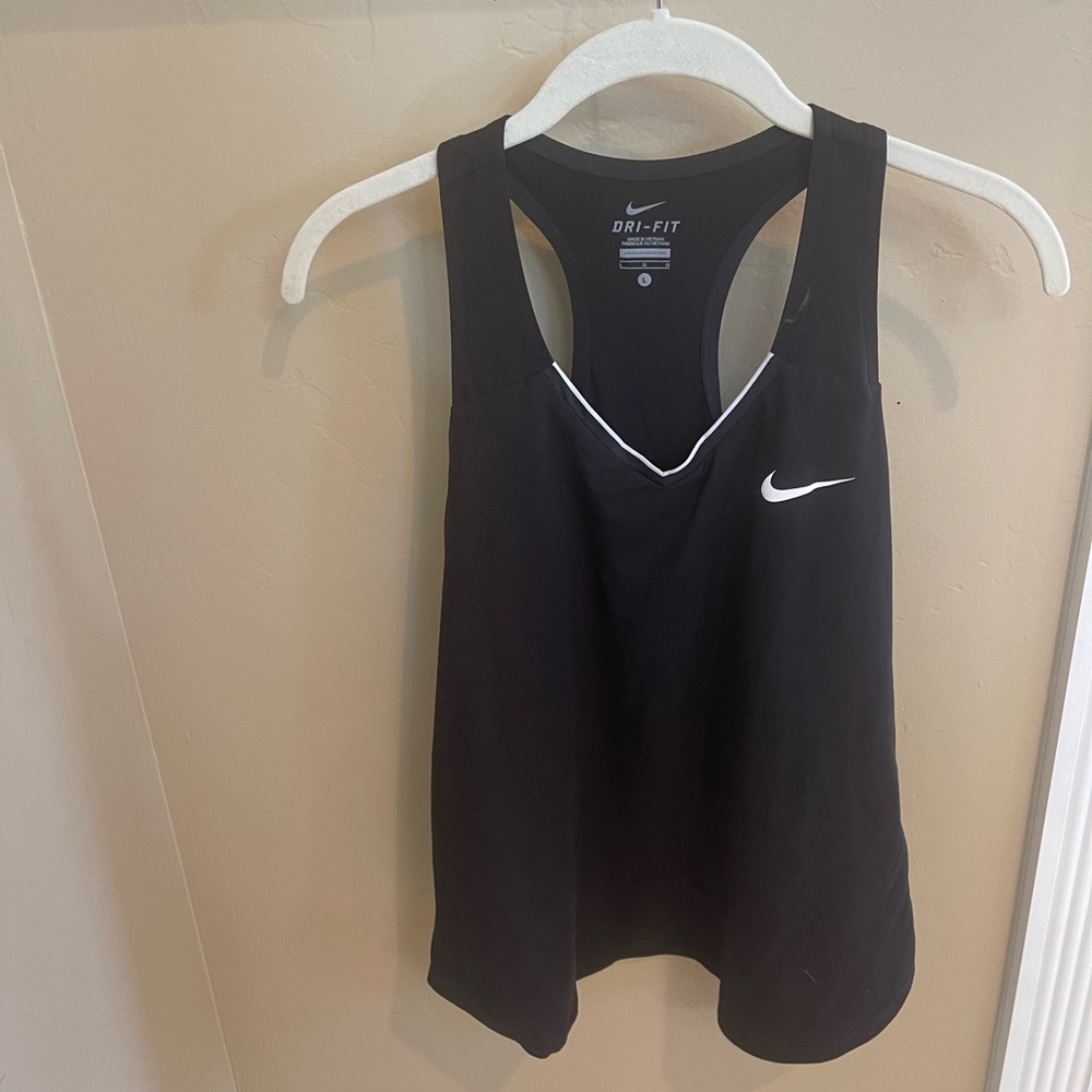 Black Nike tank top large
